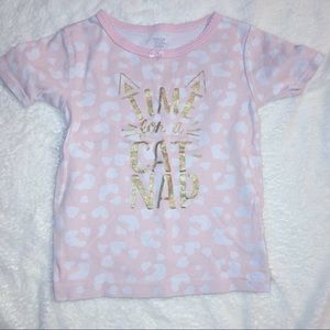 Carter’s pajama set 4T Girls